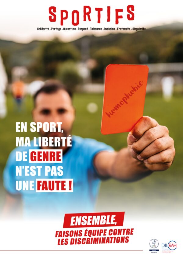 Campagne d'affichage "SPORTIFS" - Lutte contre les discriminations | GRATUIT – Image 3