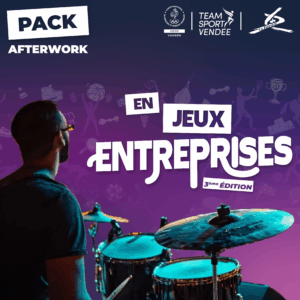 Pack Afterwork– « En Jeux Entreprises » - Dîner – Concert (le vendredi 5 juin 2026 dès 19h00)