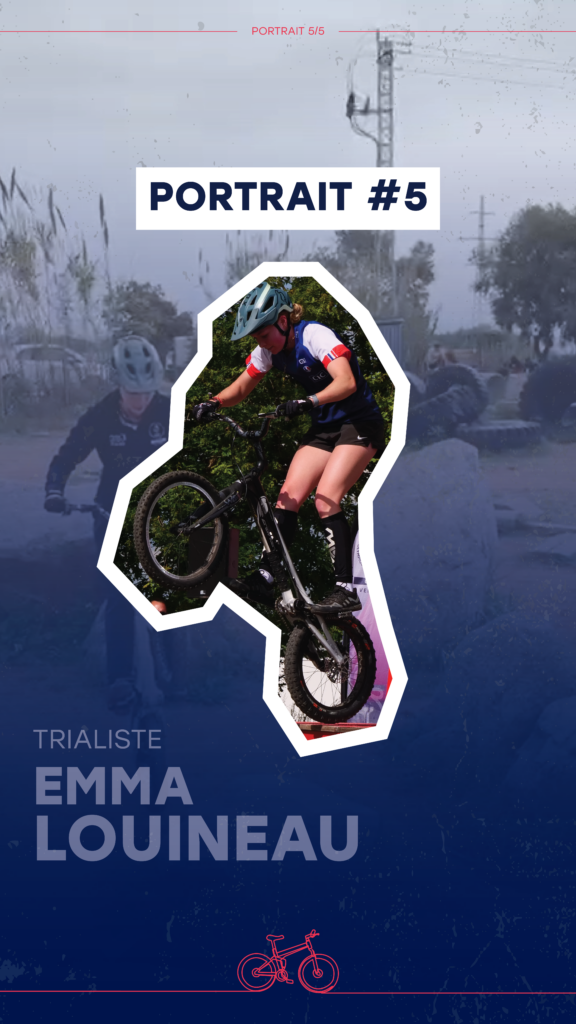 Emma Louineau - Athlète VTT Trial