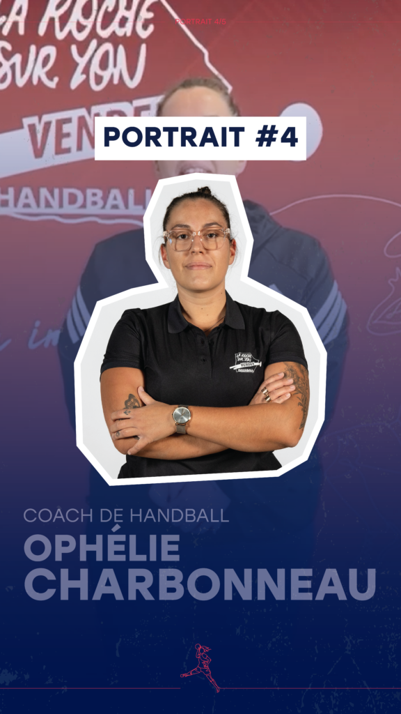 Ophélie Charbonneau - Entraineure Vendée Handball