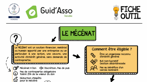 Mieux comprendre le mécénat grâce au CDOS Vendée